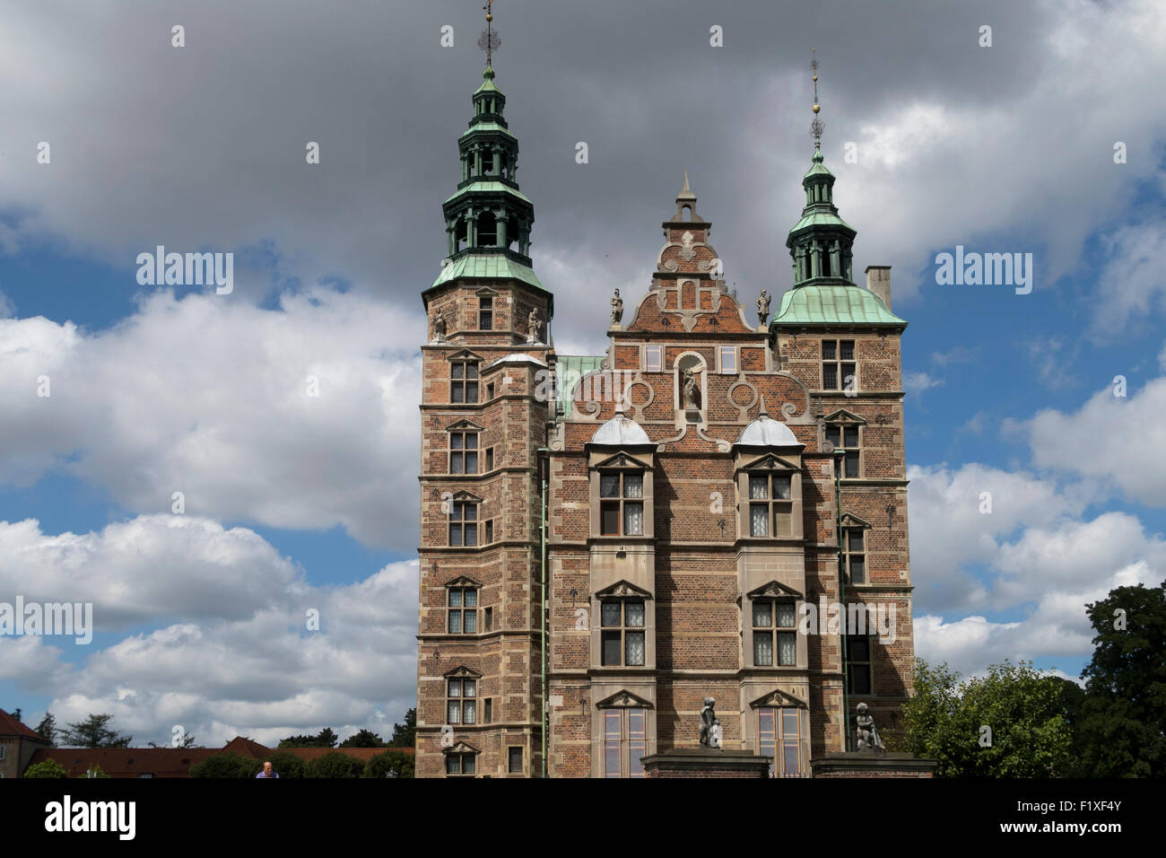 Rosenborg Castle in Copenhagen, Denmark Stock Photo