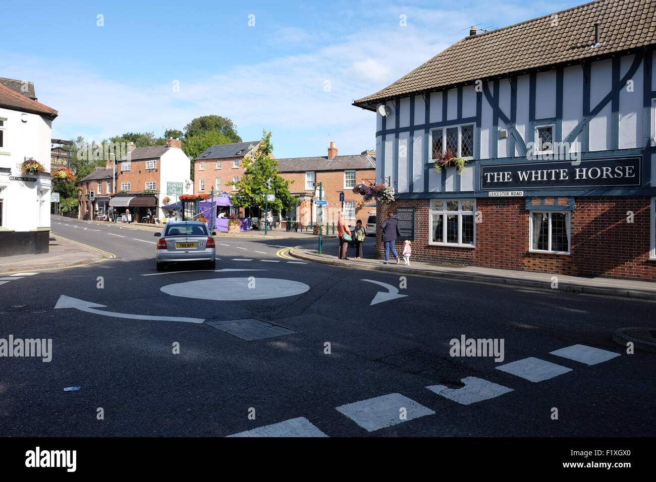 general view of quorn village in leicestershire Stock Photo - Alamy