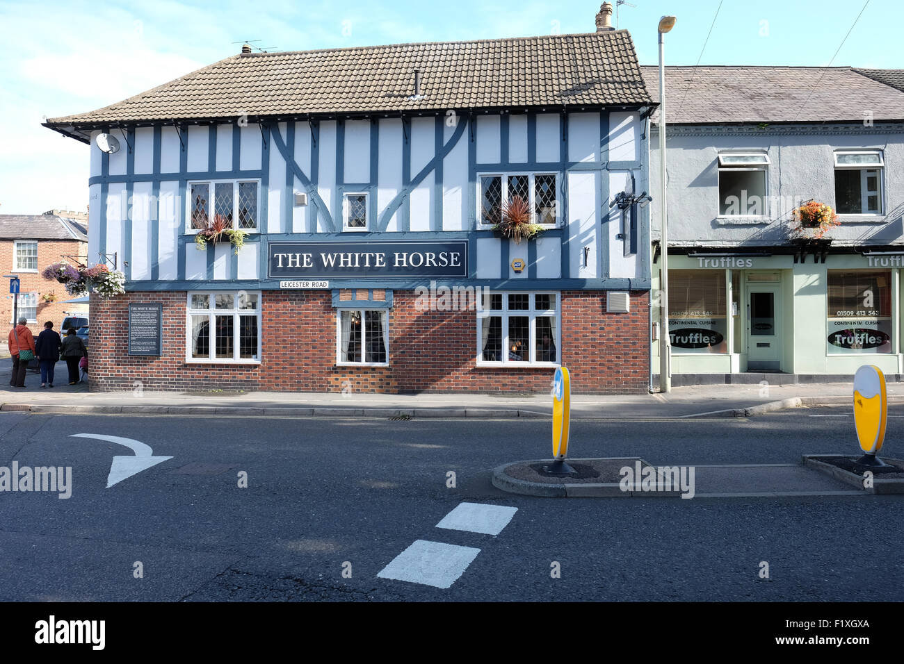the white horse pub in quorn leicestershire Stock Photo Alamy
