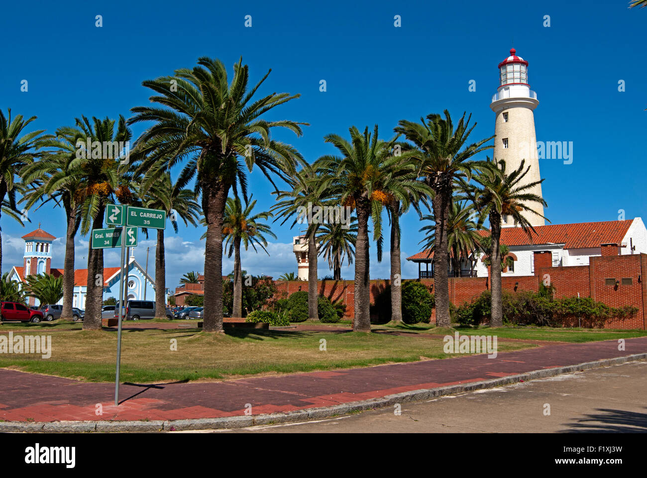 Uruguay, Punta del Este, lighthouse Stock Photo