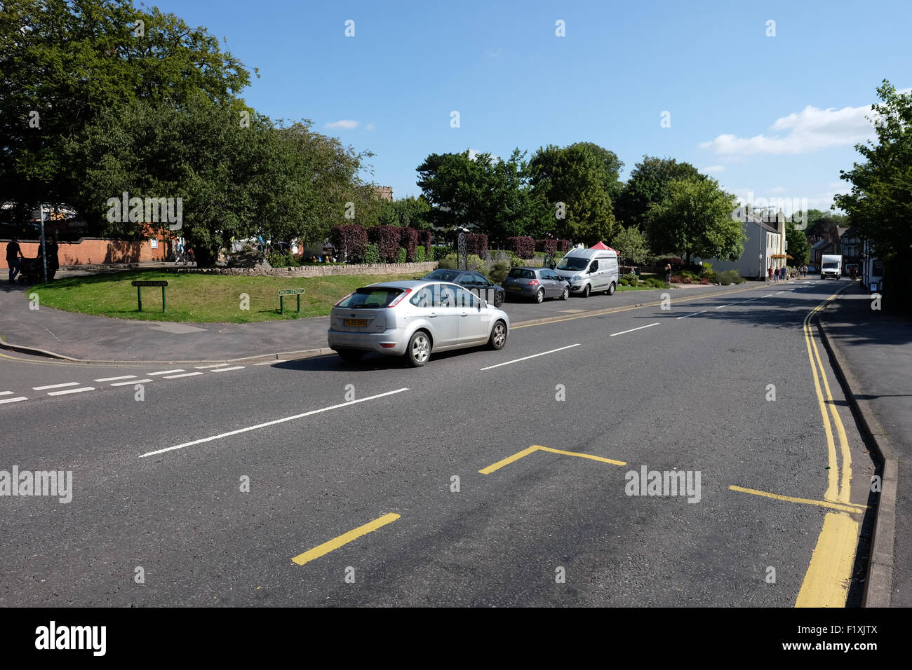 general view of quorn village in leicestershire Stock Photo Alamy
