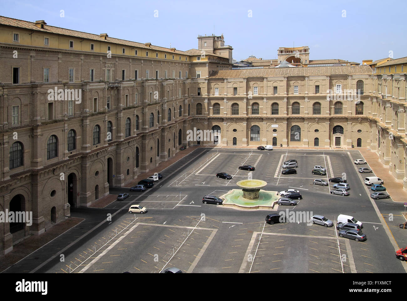 La Cour du Belvedere. . Musées du Vatican.  Le Vatican, Rome, Italie. Stock Photo