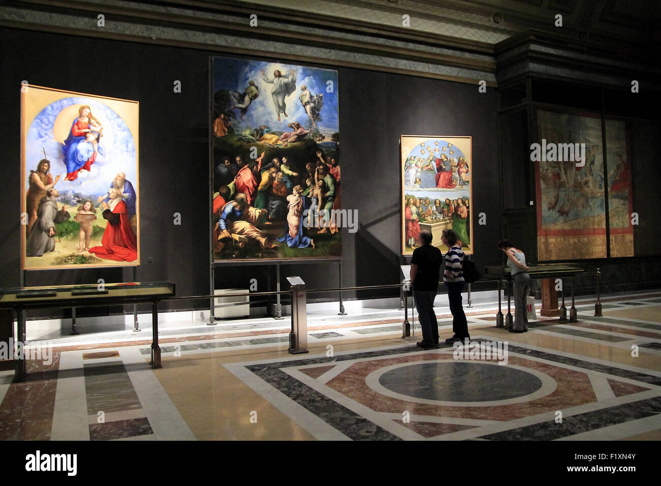 Pinacothèque du Vatican. Musées du Vatican.  Le Vatican, Rome, Italie. Stock Photo