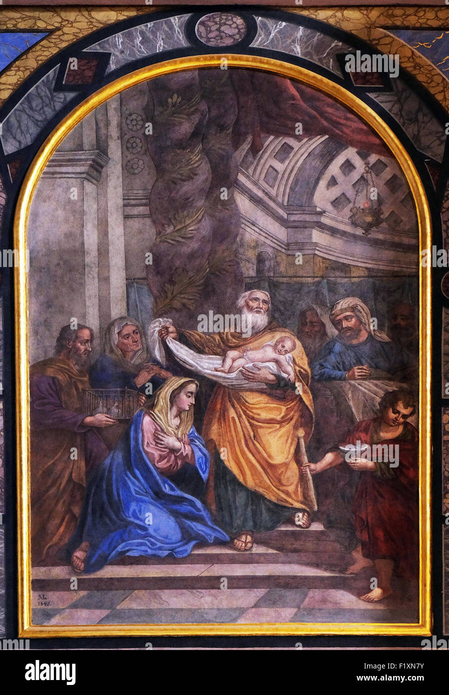 Presentation of jesus in the temple hi-res stock photography and images ...