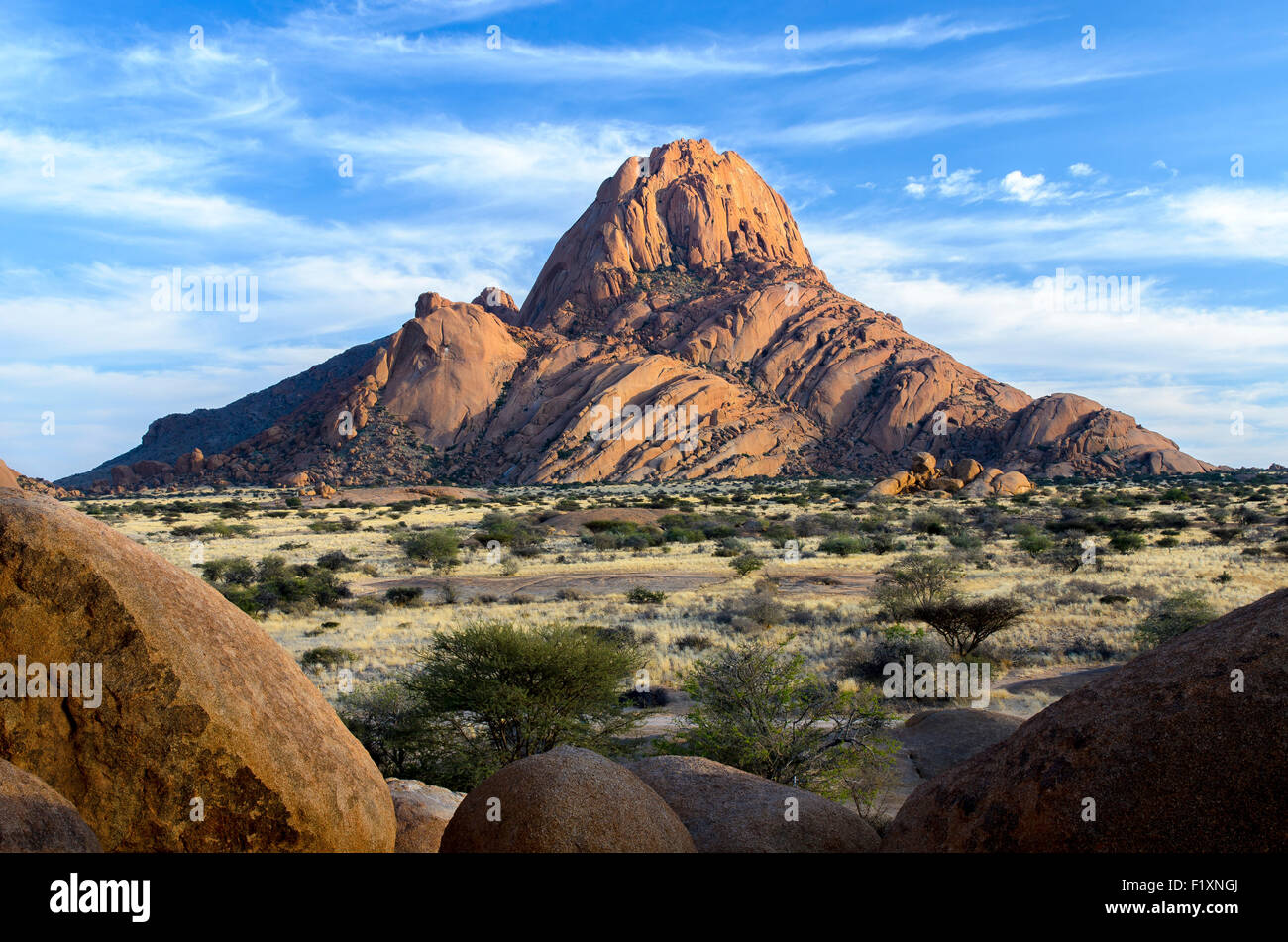 Spitzkoppe view from South Stock Photo