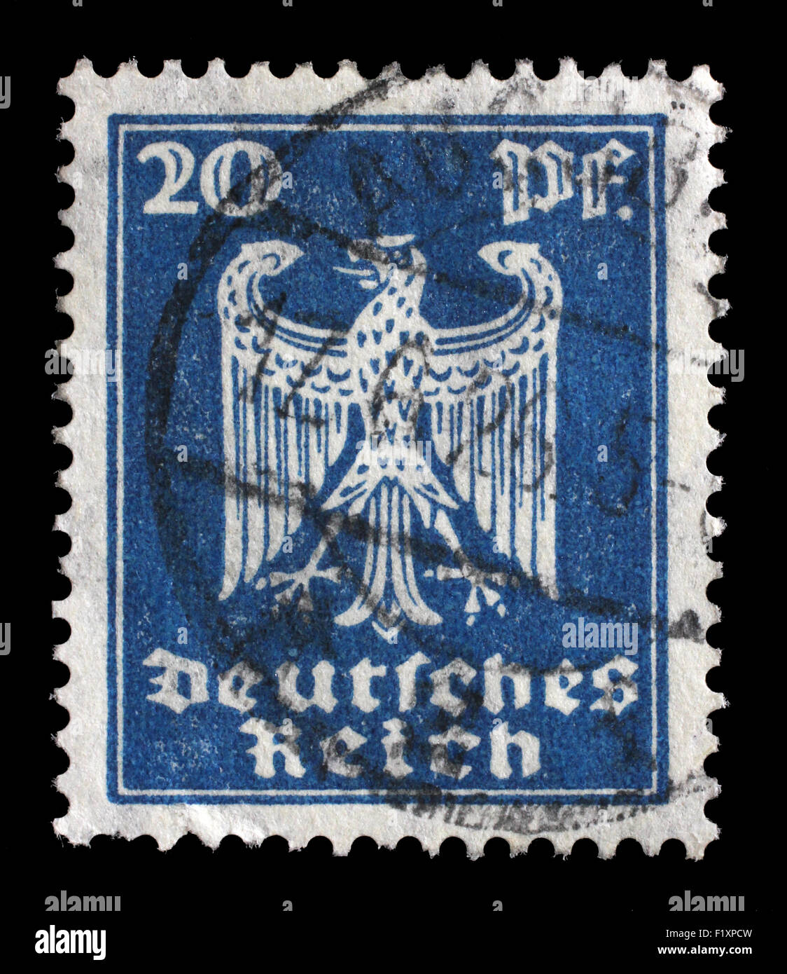 German eagle stamp hi-res stock photography and images - Alamy