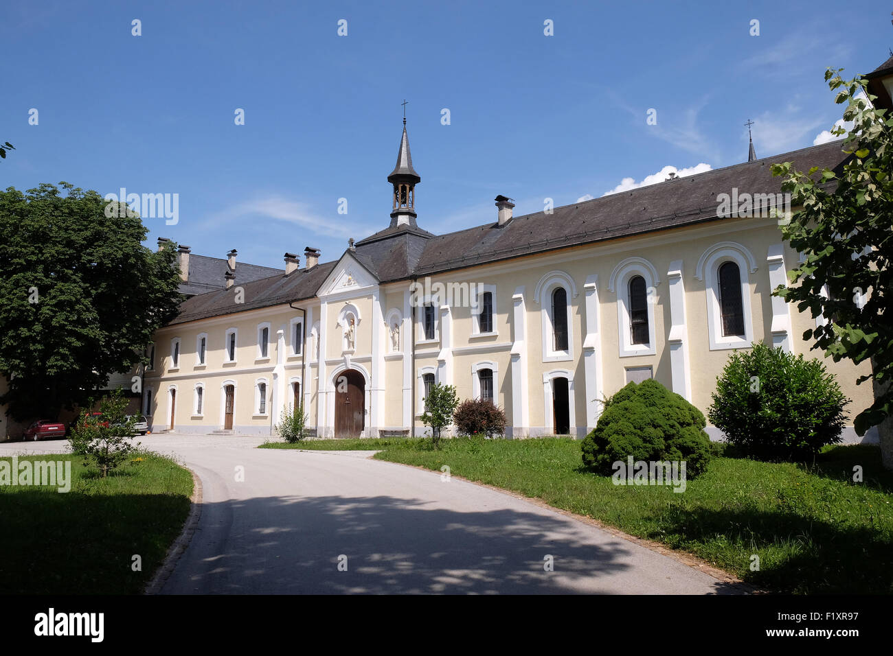 Carthusian monastery in Pleterje, Slovenia on June 30, 2015 Stock Photo