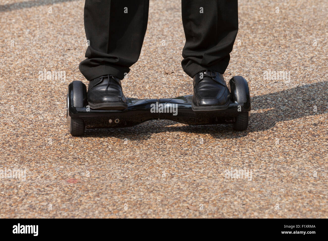 Man riding an Erover - USA Stock Photo