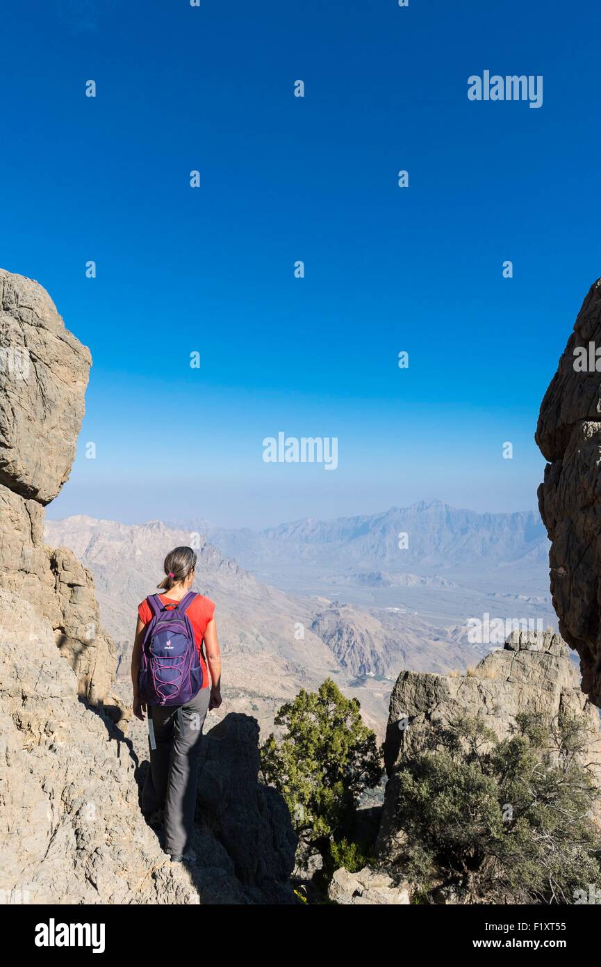 Sultanate of Oman, gouvernorate of AlBatinah, Al Hajar Mountains range