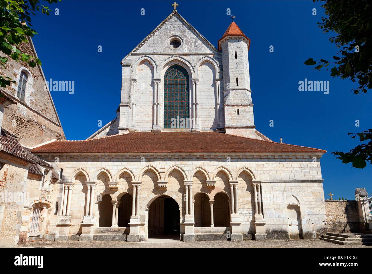 France, Yonne, former Cistercian abbey of Pontigny Stock Photo