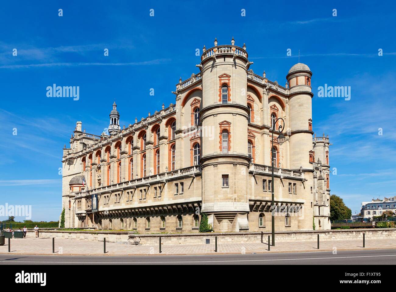 France, Yvelines, Saint Germain en Laye, the castle, headquarters of the National Archeology Museum Stock Photo