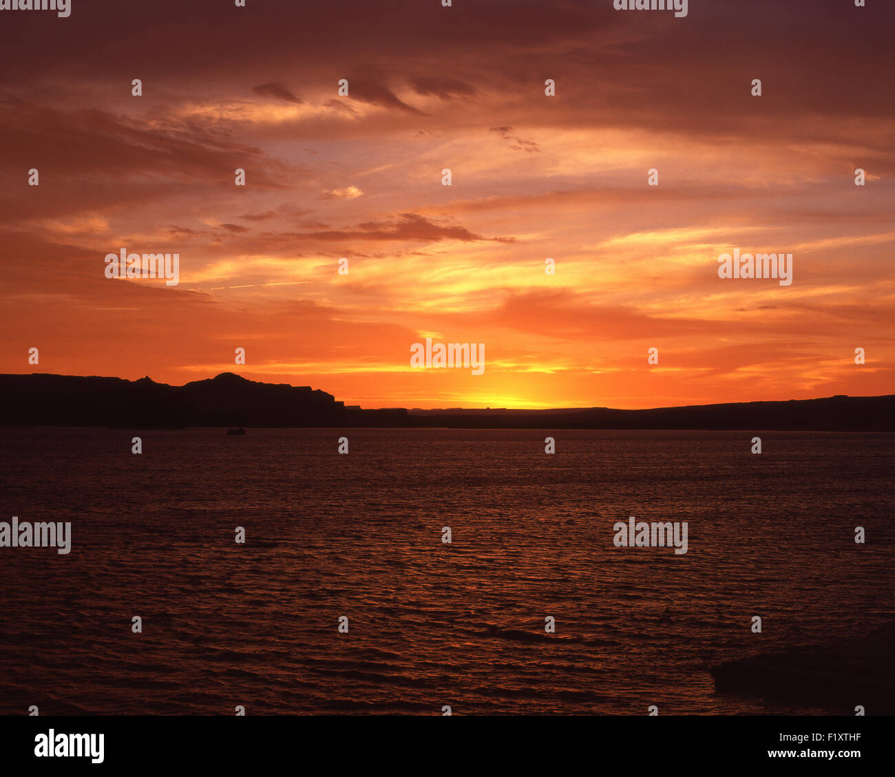 Sunset Stock Photo