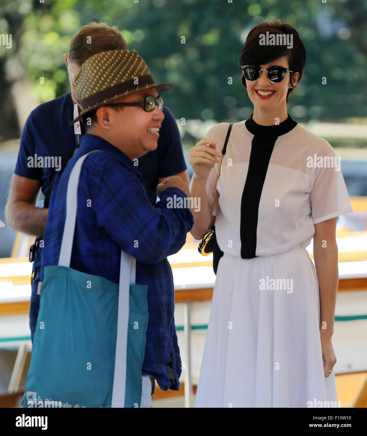Venice, Italy. 08th Sep, 2015. Paz Vega sightings at Excelsior Hotel during the 72nd Venice Film Festival on 08 September, 2015 in Venice Credit:  Andrea Spinelli/Alamy Live News Stock Photo