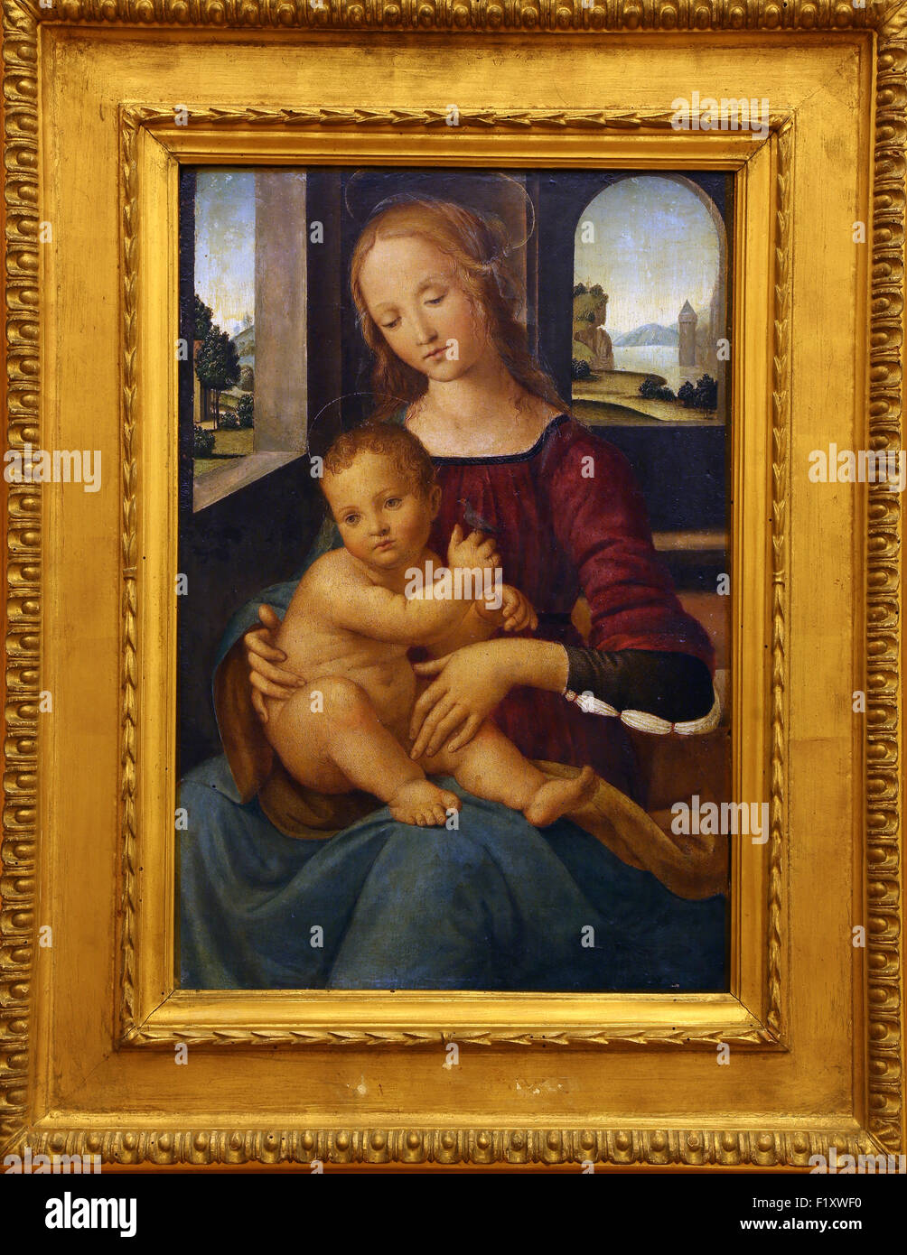 School of Lorenzo di Credi: Madonna with the Child, Old Masters 