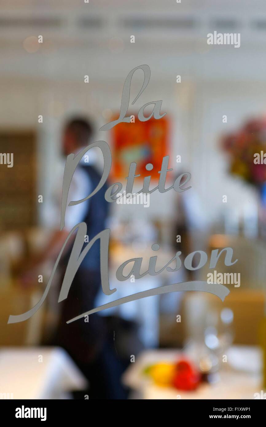United Arab Emirates Dubai Difc La Petite Maison Restaurant Stock Photo Alamy
