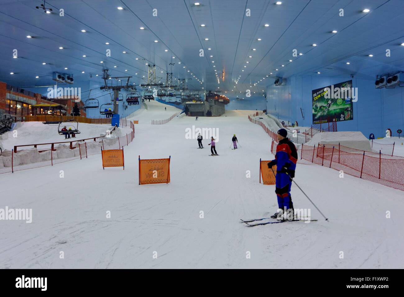 United Arab Emirates, Dubai, Al Barsha 1, Mall of the Emirates, Ski