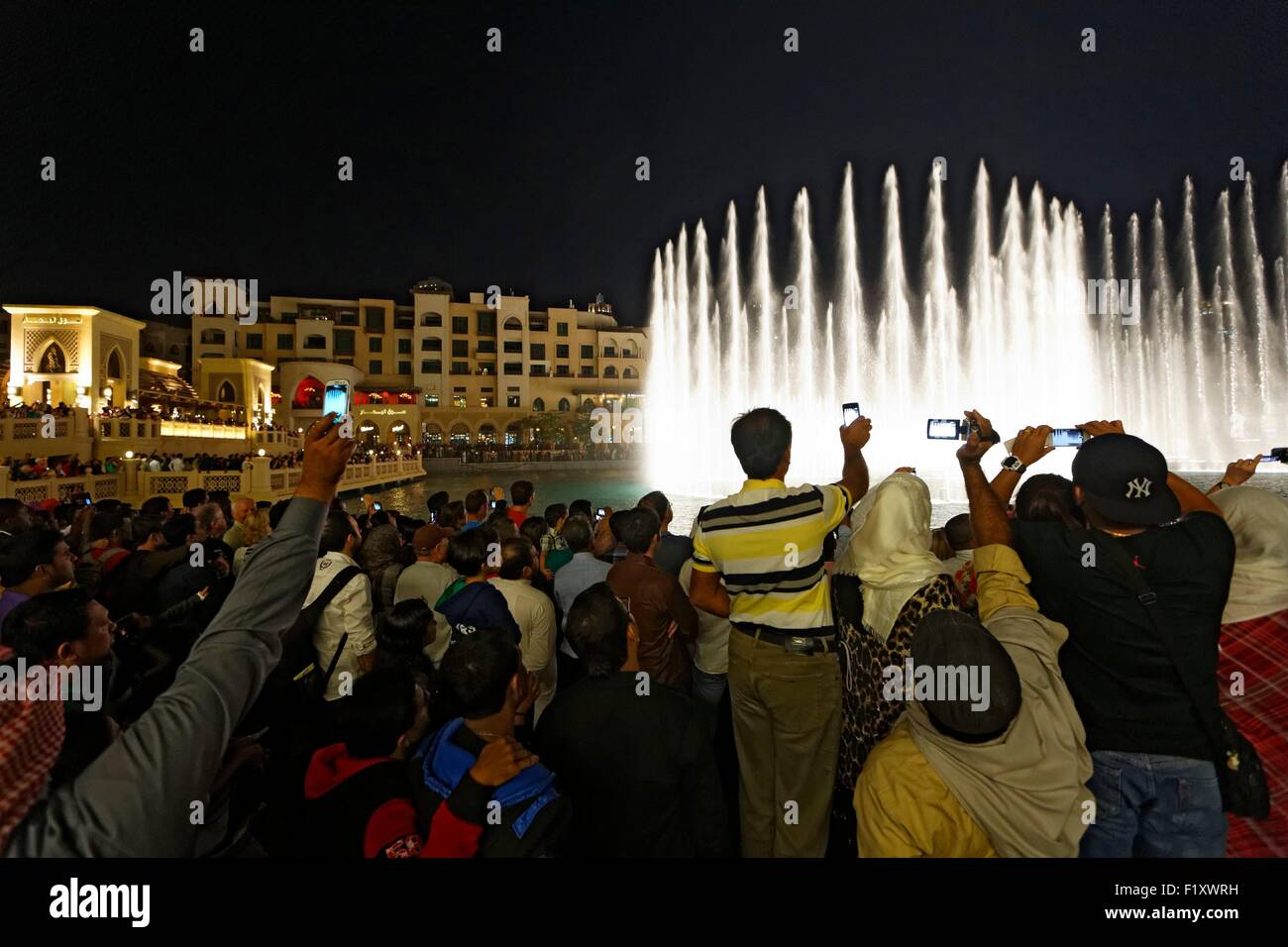 Woman view downtown dubai hi-res stock photography and images - Alamy