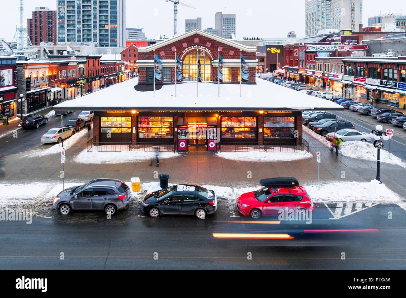 Canada, Ontario, Ottawa, downtown, Byward Market halls Stock Photo