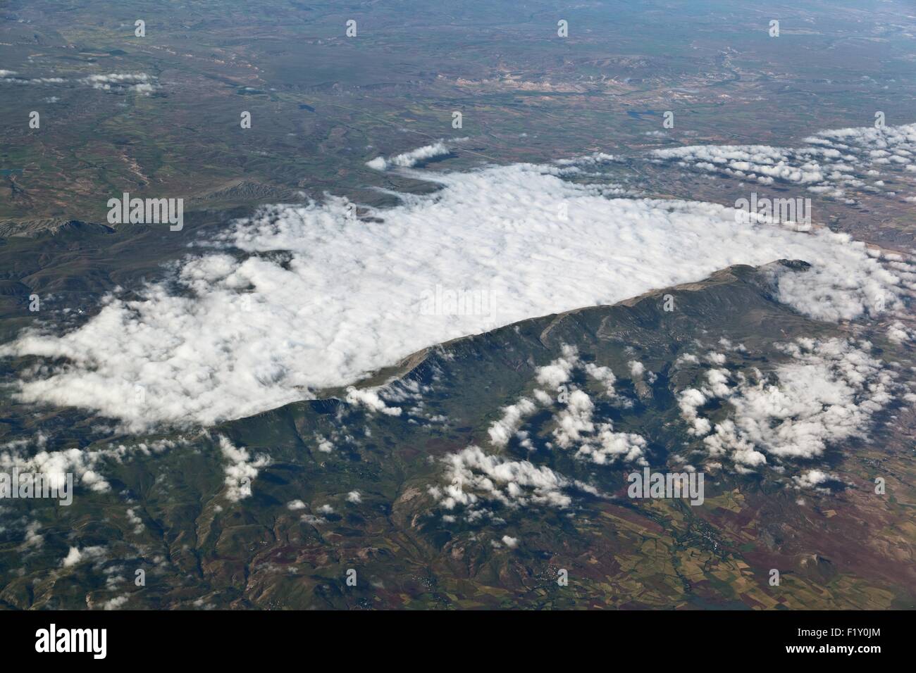 Aerial Landscape Stock Photo