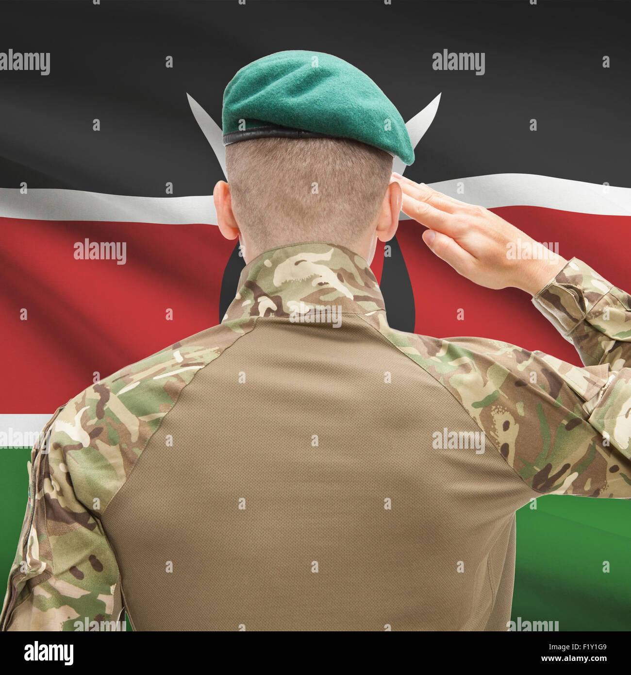 Kenyan army hires stock photography and images Alamy