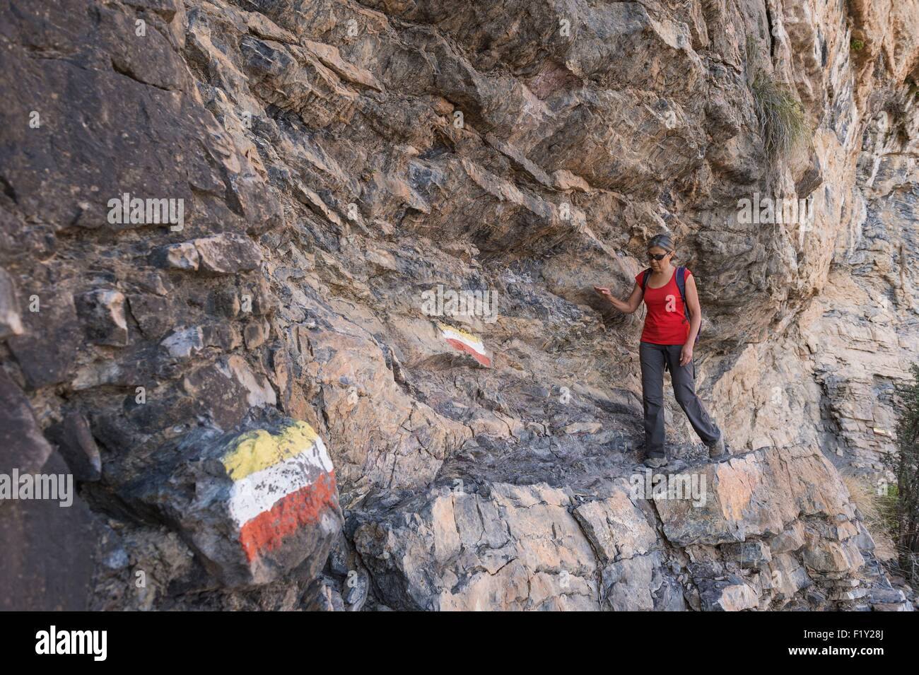 Sultanate of Oman, gouvernorate of AlBatinah, Al Hajar Mountains range