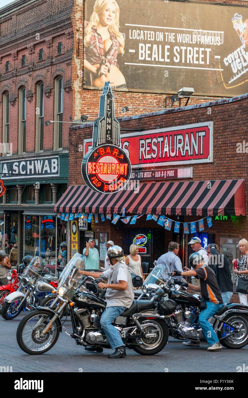 United States, Tennessee, Memphis, Beale Street Stock Photo - Alamy