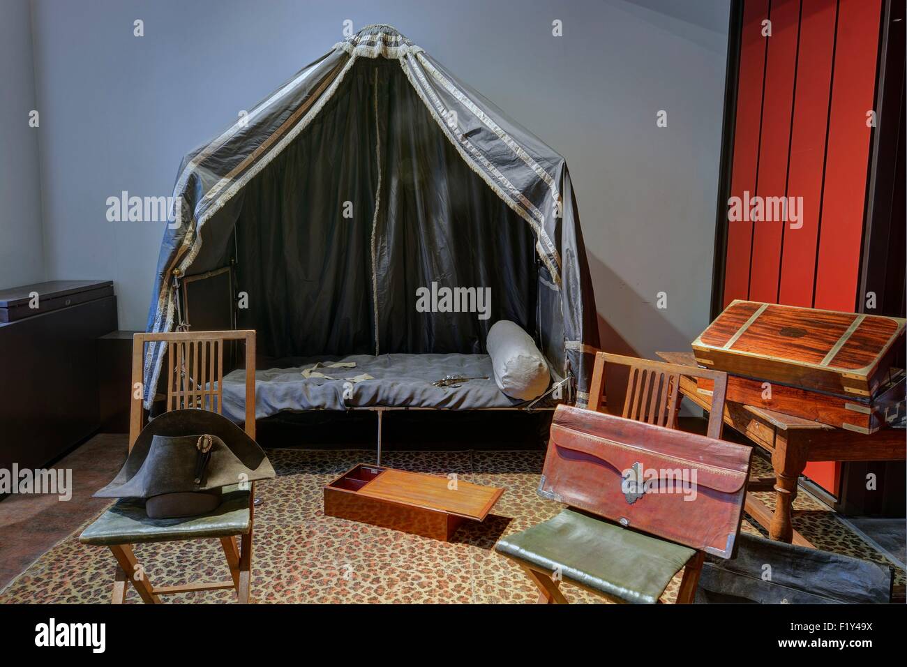 Invalid Room France, Paris, Invalides national institution, the personal belongings ...