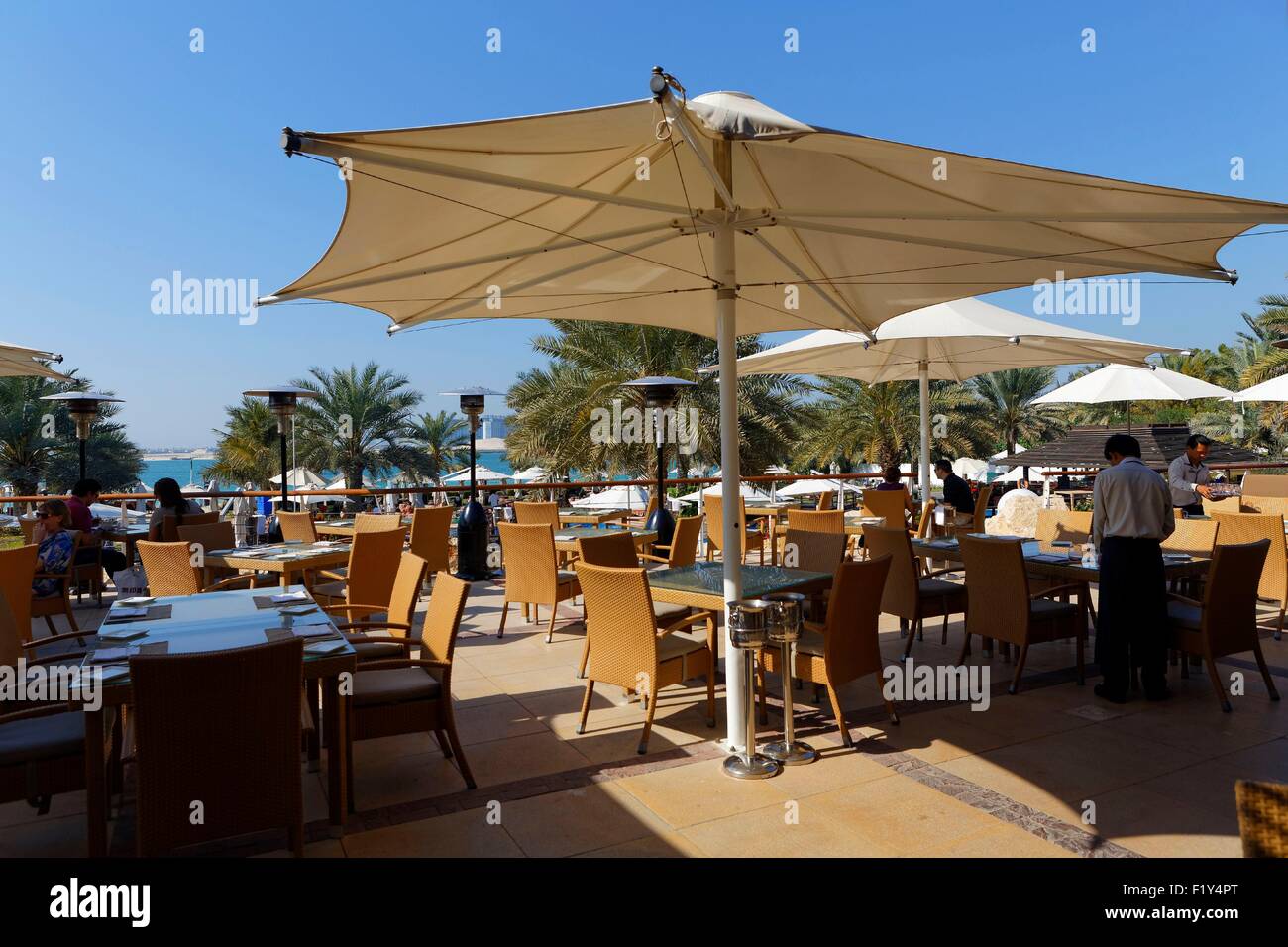 United Arab Emirates, Dubai, Westin Dubai Mina Seyahi hotel, italian  restaurant Bussola Stock Photo - Alamy