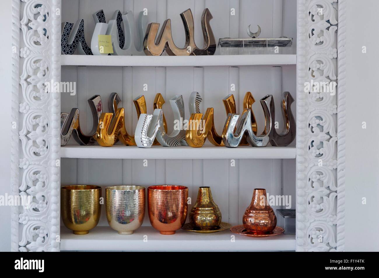 United Arab Emirates, Dubai, Jumeirah, O De Rose shop Stock Photo Alamy