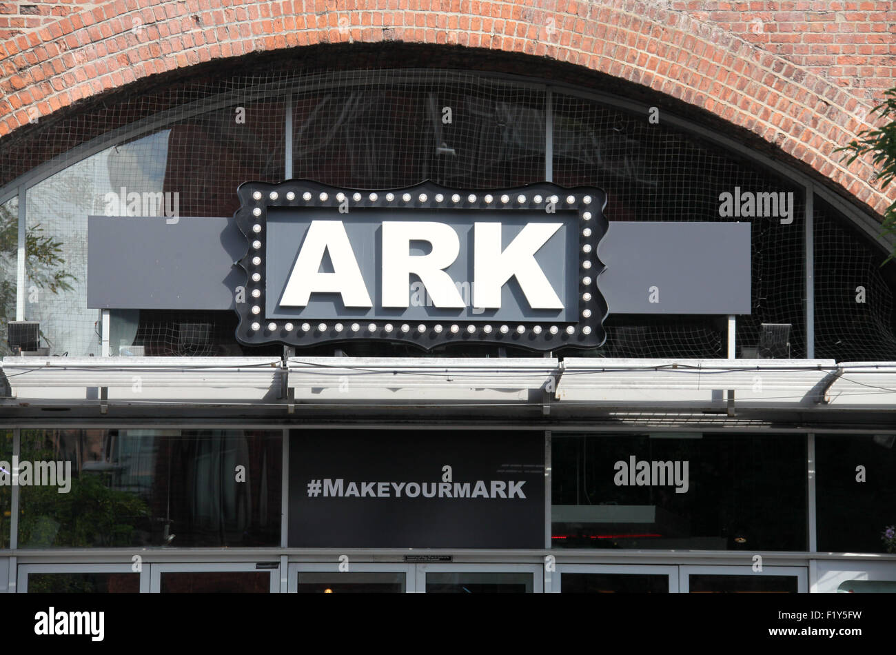 ARK bar and music venue at Deansgate Locks in Manchester Stock Photo