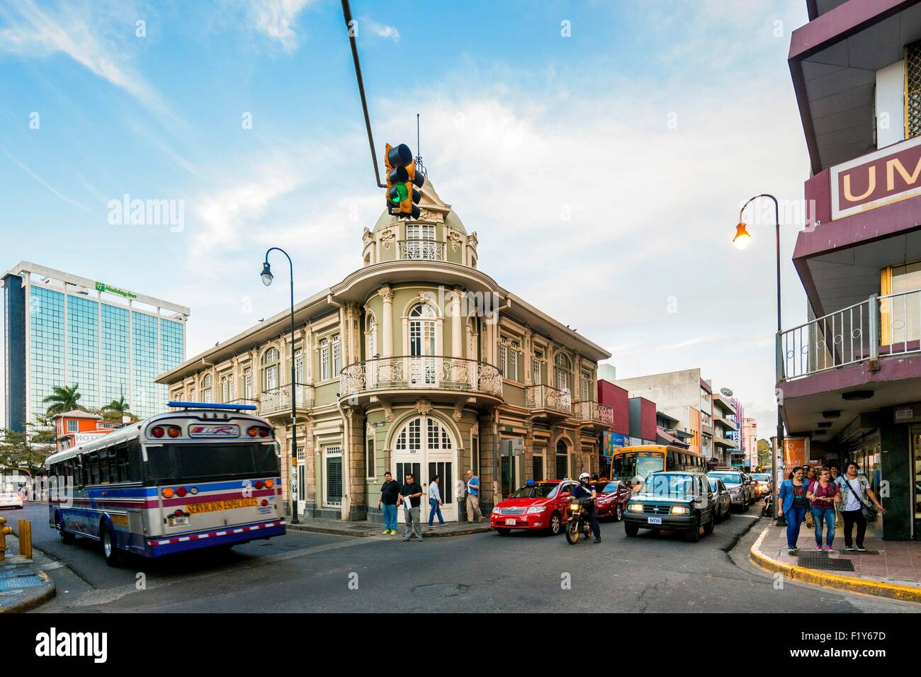 Costa Rica, San Jose, downtown, pedestrian city center Stock Photo