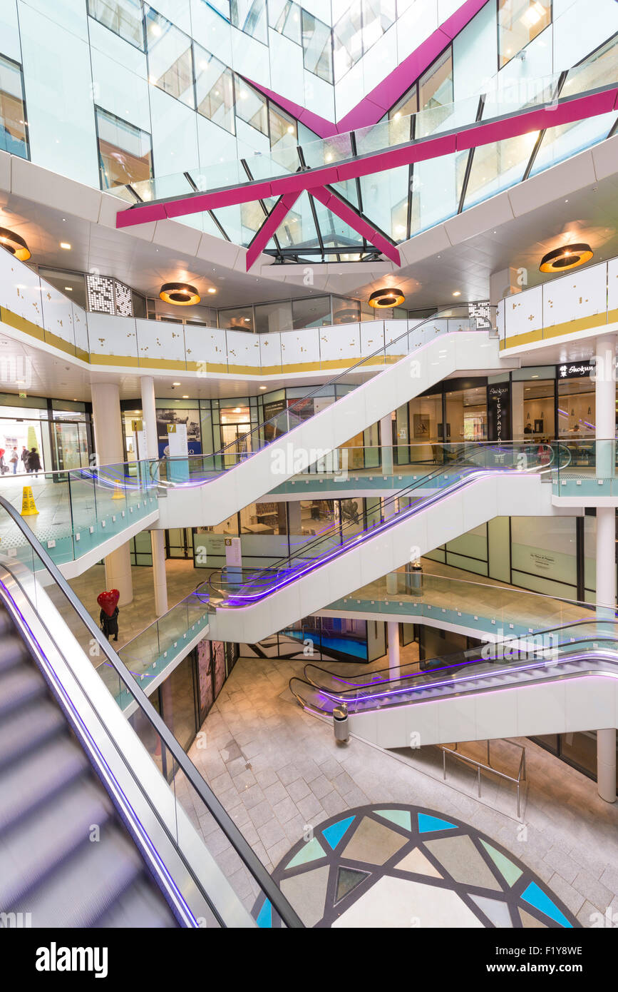 The Cube interiors, Birmingham Stock Photo Alamy