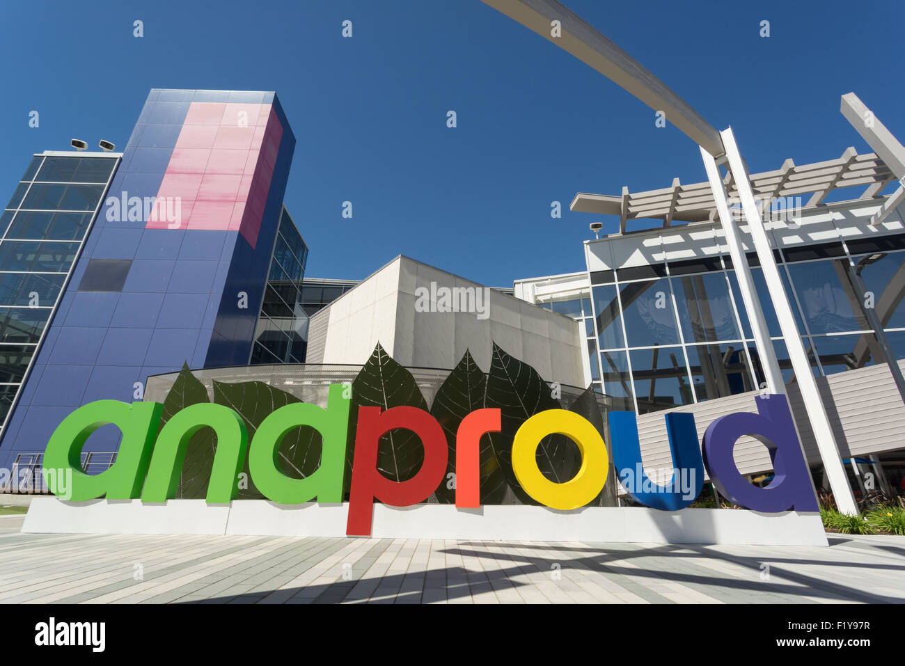 Google Mountain View, Silicon Valley (Editorial Use Only Stock Photo