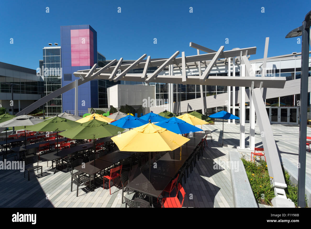 Google Mountain View, Silicon Valley (Editorial Use Only Stock Photo