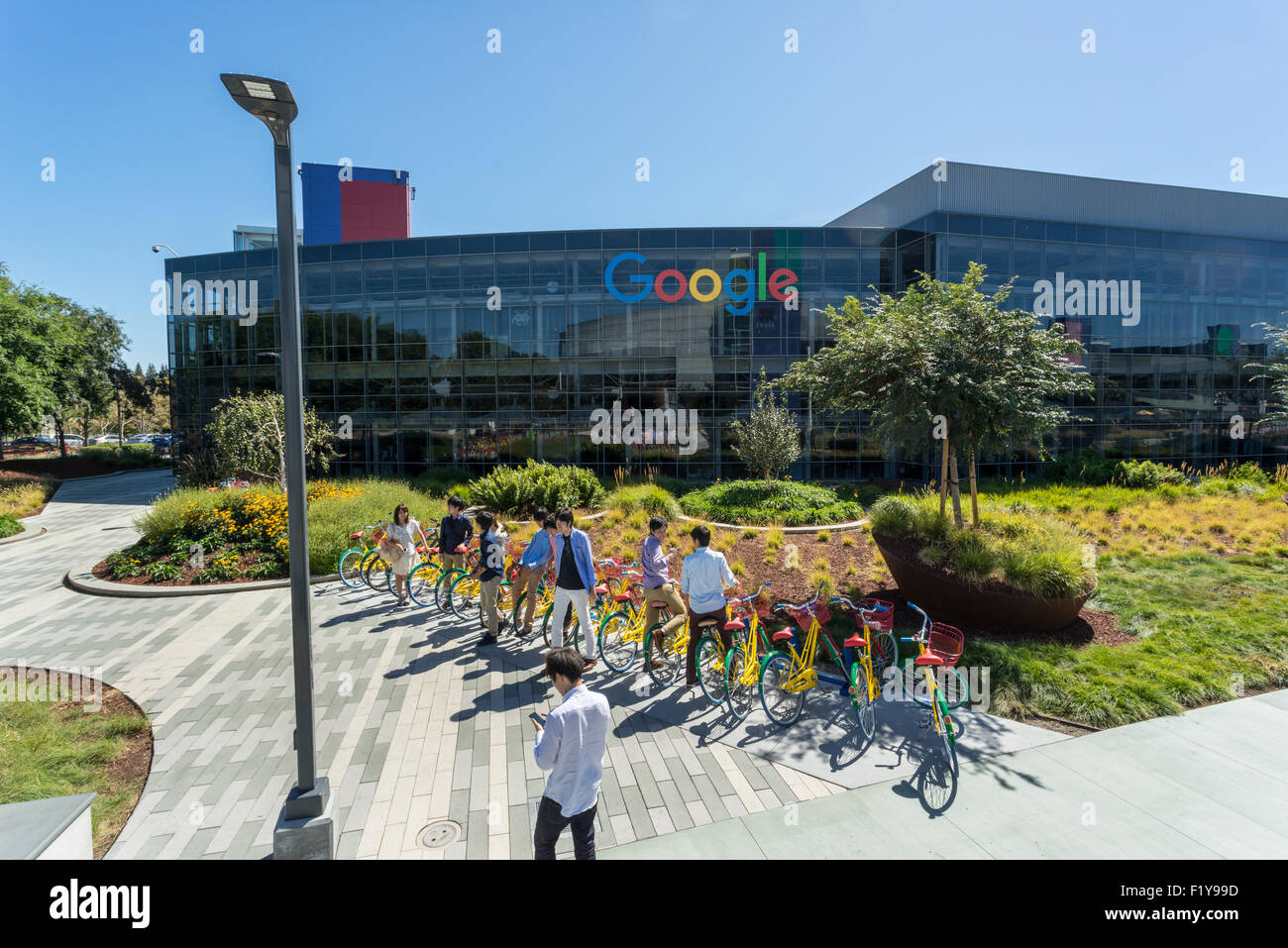 Google Mountain View, Silicon Valley (Editorial Use Only Stock Photo