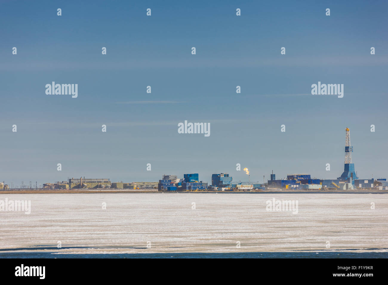 Alaska,Drilling Rig,Oil Industry,Prudhoe Bay Stock Photo Alamy
