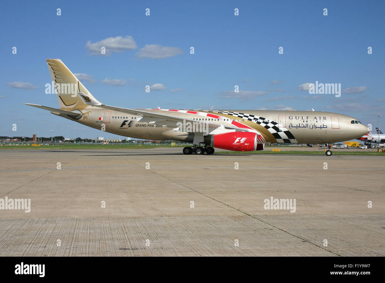 Gulf air airbus a330 hi-res stock photography and images - Alamy