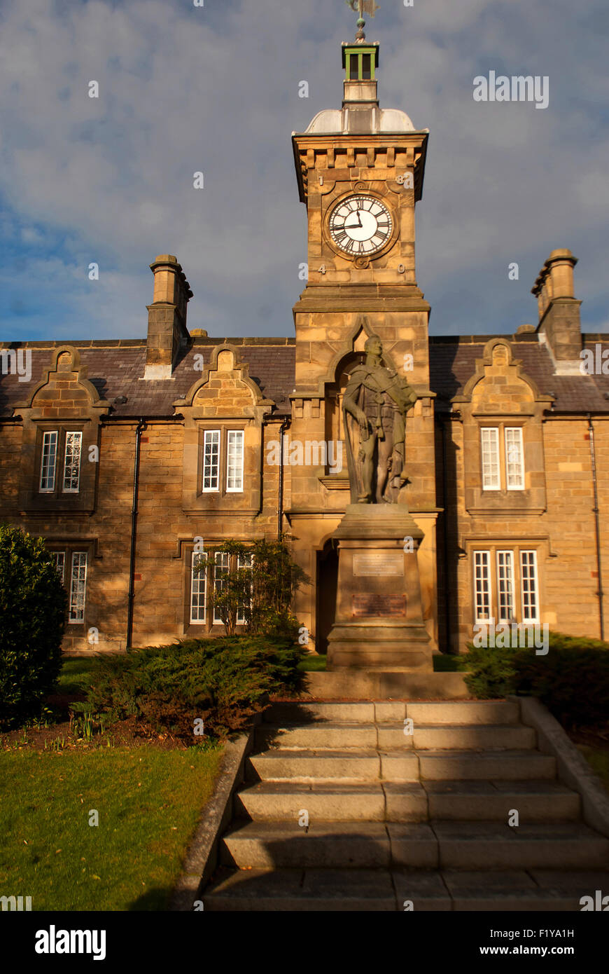 Master Mariners Homes, Tynemouth Stock Photo Alamy