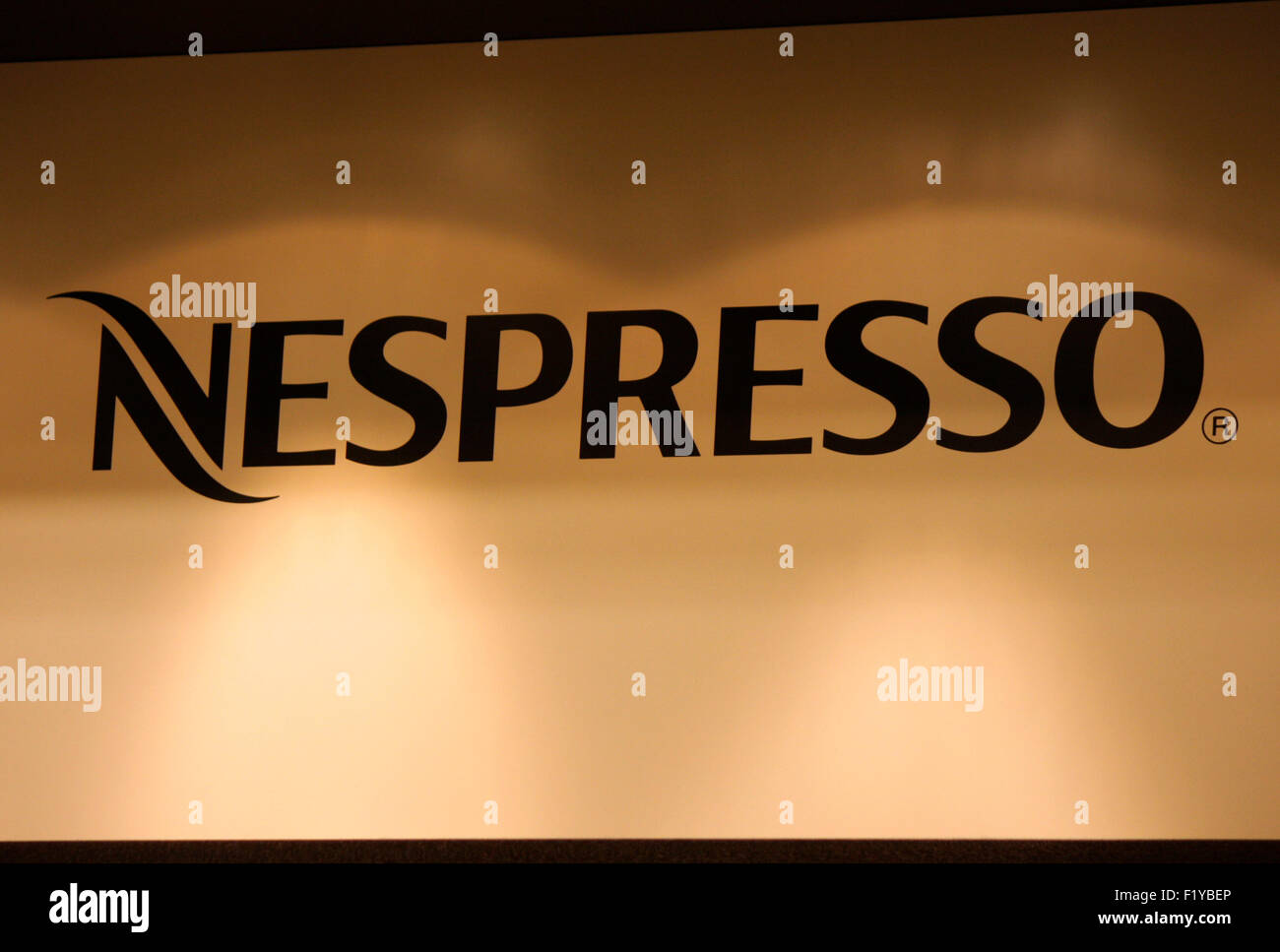 Markenname: 'Nespresso', Dezember 2013, Berlin. Stock Photo