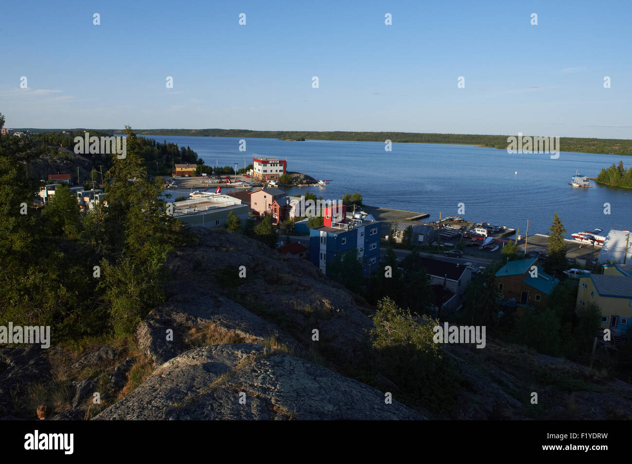 Canada,Yellowknife,pilot's lookout Stock Photo