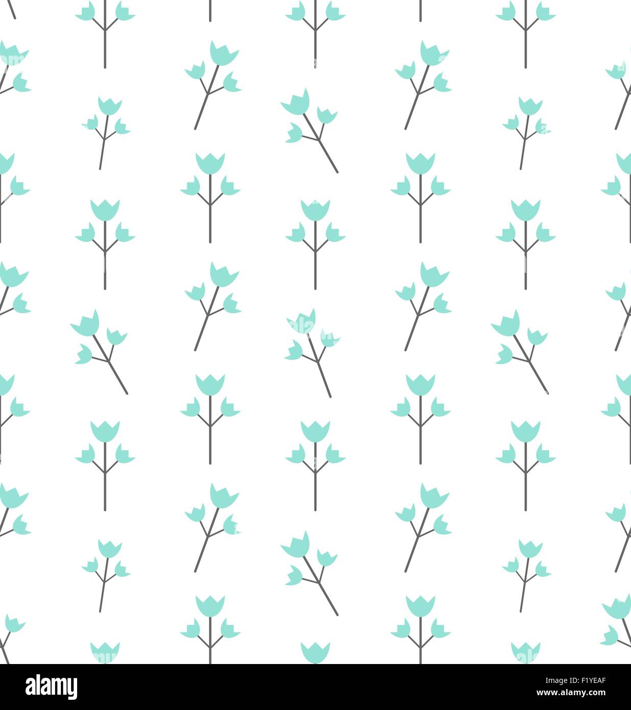 Floral Elements Pattern Seamless Pattern with Floral Elements Stock Vector Image & Art - Alamy