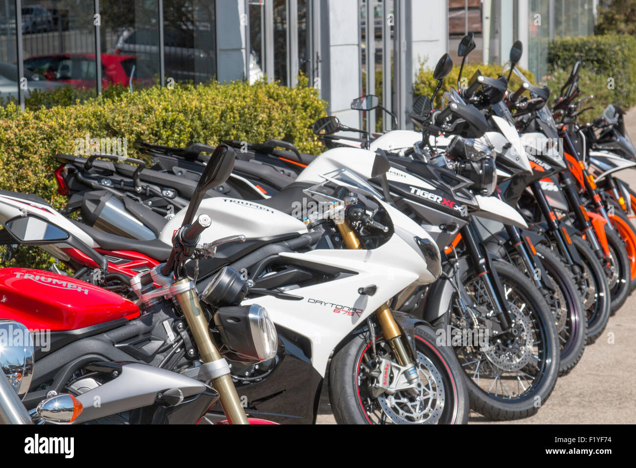 Motorbike dealer hi-res stock photography and images - Alamy