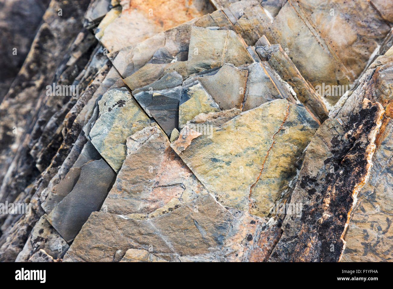 Shale rock close up hi-res stock photography and images - Alamy