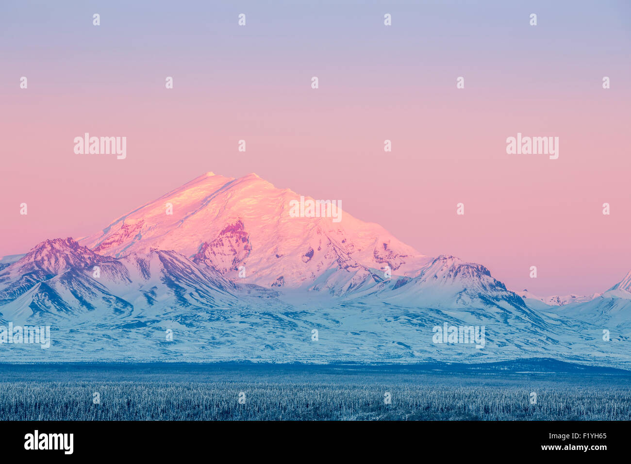 Alaska,Copper River Valley,Wrangell Mountains Stock Photo Alamy