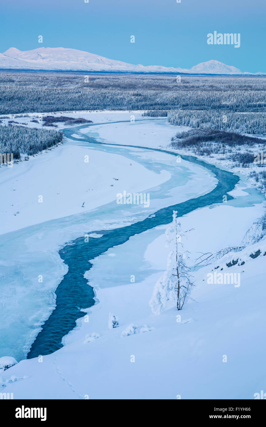 Alaska,Wrangell Mountains,Copper River Valley Stock Photo Alamy