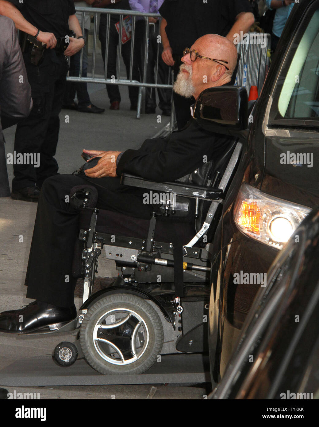 Chuck Colbert New York, USA. 8th Sep, 2015. Artist CHUCK CLOSE attends the first show ...