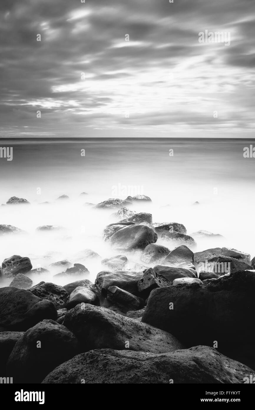 Kauai surf Black and White Stock Photos & Images - Alamy