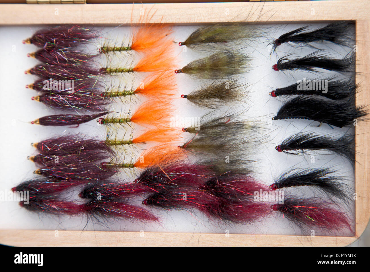Canada,Tackle,Fly Fishing,Fishing Bait Stock Photo Alamy