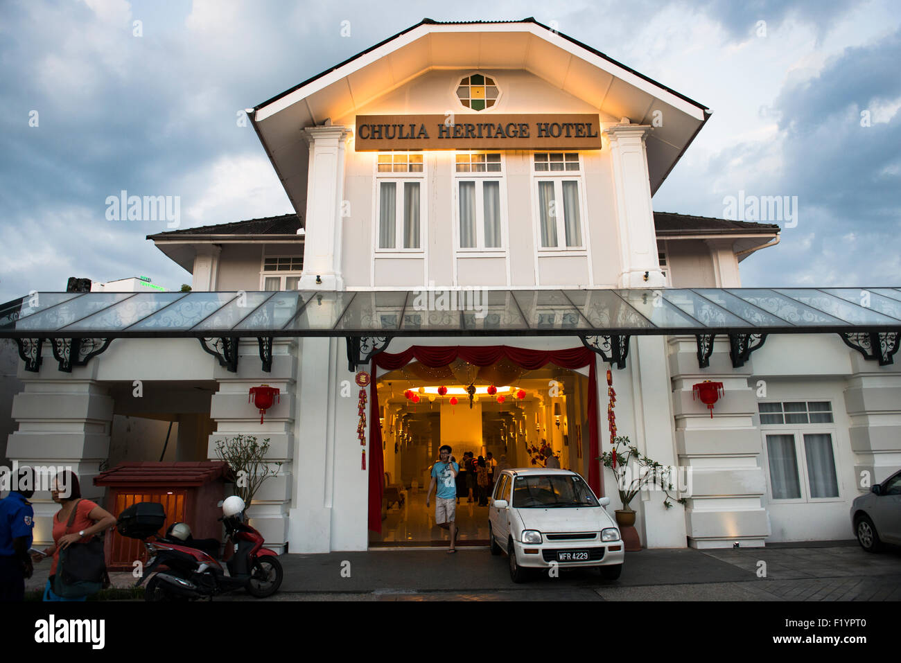 Chulia Heritage Hotel In Georgetown Penang Stock Photo - 