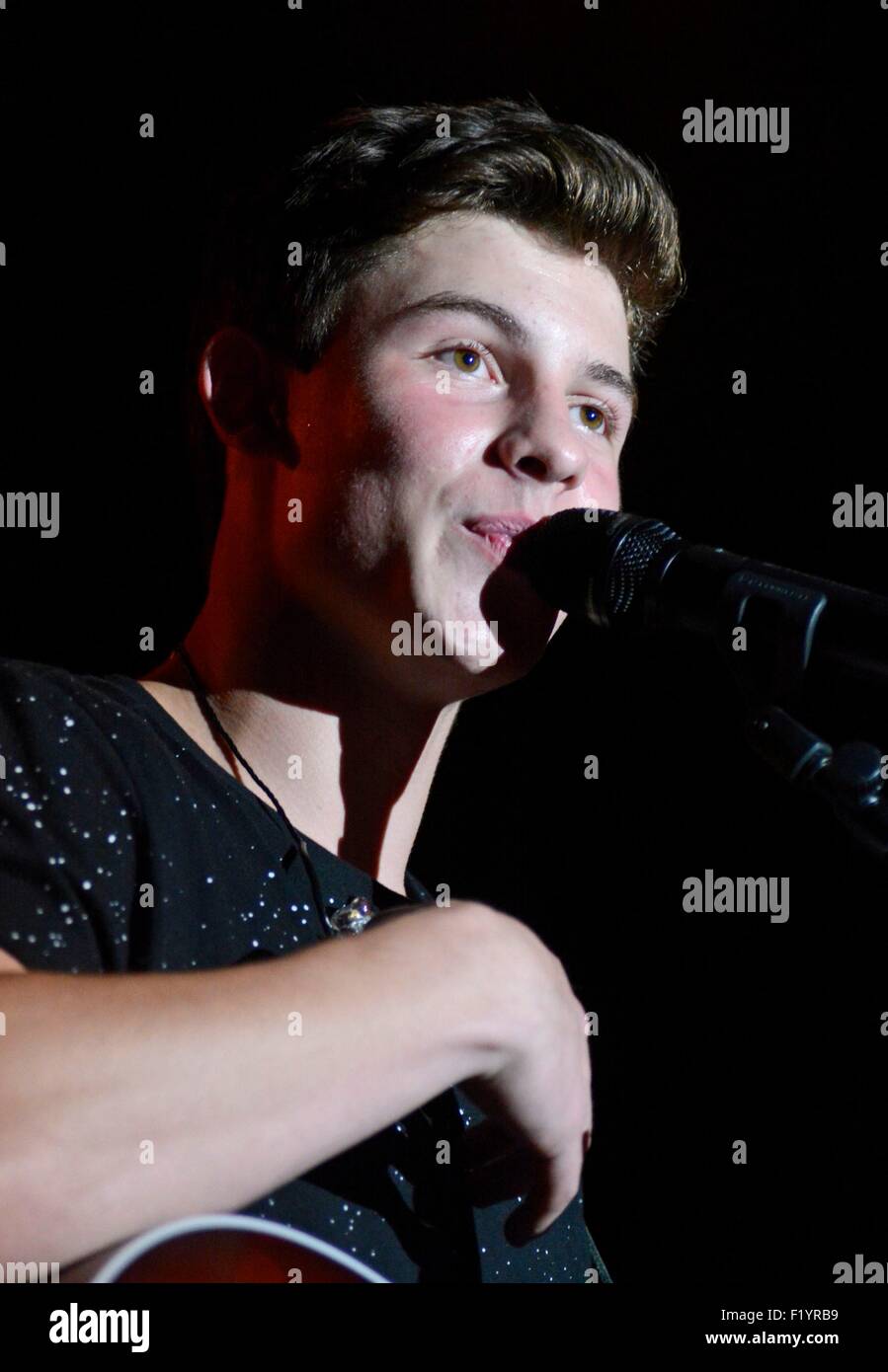 New York, NY, USA. 8th Sep, 2015. Shawn Mendes in attendance for Island